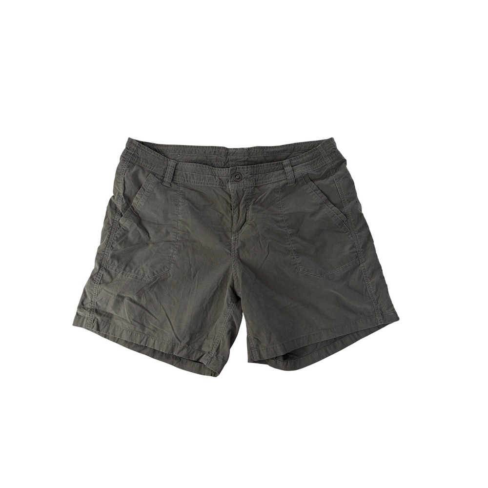 KUHL Womens Splash Shorts Size 14 Hiking Outdoor Cargo Pockets Gray 5.5" Inseam